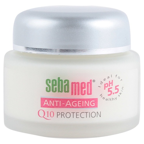  Sebamed Q10 Face and Neck Age Defense Q10 Protection Cream pH 5.5 Reduces Wrinkles and Fine Lines Anti-Aging Moisturizer 1.68 Fluid Ounces (50 Milliliters)