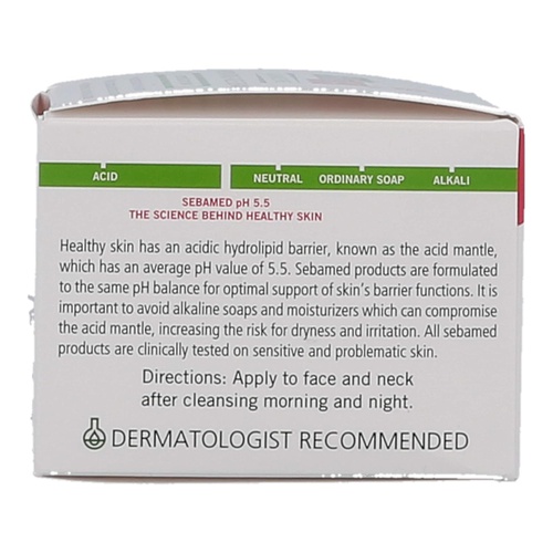  Sebamed Fragrance-Free Hydrating Face Cream Moisturizer pH 5.5 Dermatologist Recommended 1.7 Fluid Ounces (50 Milliliters),white