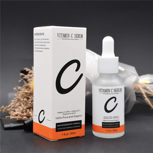  SEEWW Vitamin C Face Serum Vitamin E Hyaluronic Acid Essence for Moisturizing Firming Anti-aging