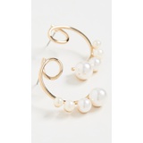 SHASHI Florentina Pearl Earrings