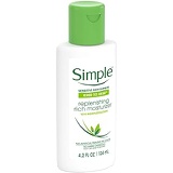 SIMPLE FACE Simple Kind To Skin Replenishing Rich Moisturizer, 4.2 fl oz (124 ml) (Bundle of 3)