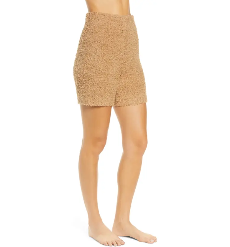  SKIMS Cozy Knit Shorts_CAMEL