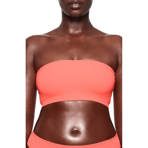  SKIMS Fits Everybody Bandeau Bralette_NEON CORAL