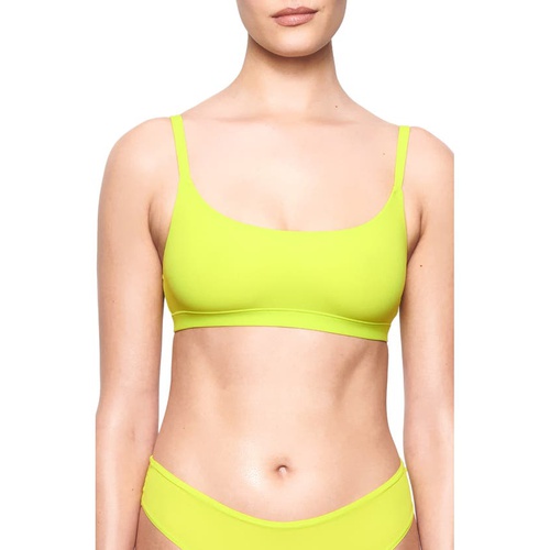  SKIMS Fits Everybody Scoop Neck Bralette_NEON LIME