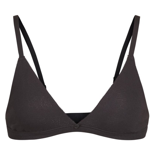  SKIMS Pointelle Logo Triangle Bralette_SOOT