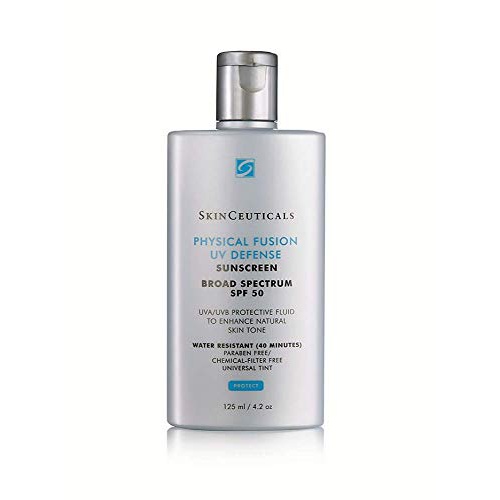 Skinceuticals UV Defense Broad Spectrum SPF 50 Sunscreen, Physical Fusion, 4.2 Fluid Ounce