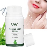 SKYWEE PROFESSIONAL PRODUCTS Neck Cream, Anti Aging Neck Firming Tightening Moisturizer Cream Lotion for Wrinkles Fine Lines and Dark Circles, Vitamin C Hyaluronic Acid for Double Chin, Sagging, Crepe