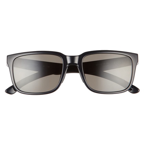  Smith Headliner 55mm Rectangle Sunglasses_BLACK/ GRAY