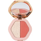 SNOVO Two-tone highlight blush for contouring and highlighting the face Blush palette Waterproof and long-lasting cosmetics