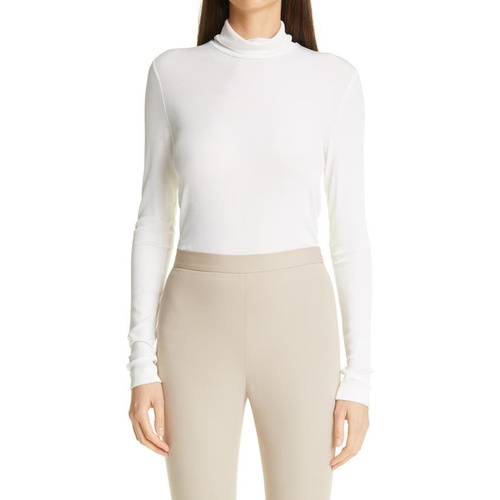  ST JOHN COLLECTION St. John Collection Long Sleeve Rib Turtleneck_IVORY IVOY