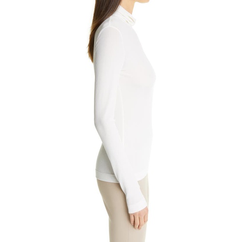  ST JOHN COLLECTION St. John Collection Long Sleeve Rib Turtleneck_IVORY IVOY