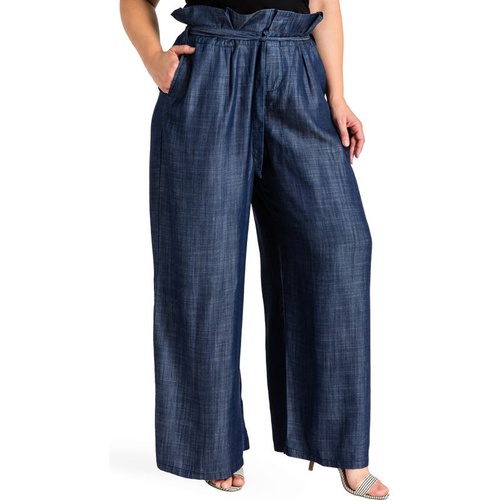  Standards & Practices Cleo Wide Leg Pants_Dark Blue