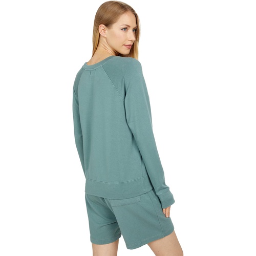  SUNDRY Cropped Super Soft Viscose Fleece Sweatshirt