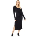 SUNDRY Knotted Dress with Slit