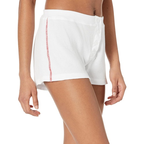  SUNDRY Thermal Boyshorts with Side Stripe