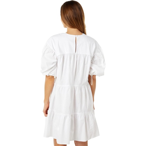  SUNDRY 100% Woven Cotton Midi Dress