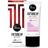 Suntique I’m Tone up Multi-base, Sunscreen with make-up base, SPF 50+, 1.69 fl.oz.