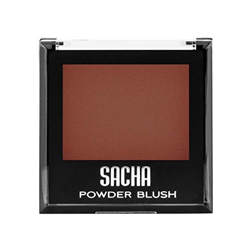  Blush by Sacha Cosmetics, Best Highlighter Makeup Blusher to Sculpt Face & Highlight Cheeks, 14 shades, 0.27 oz, Santa Fe