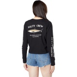 Salty Crew Bruce Long Sleeve Crop Tee