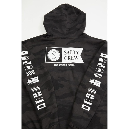  Salty Crew Alpha Flag Fleece (Little Kids/Big Kids)