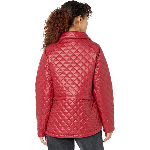  Sam Edelman Hooded Quilted Mid Length