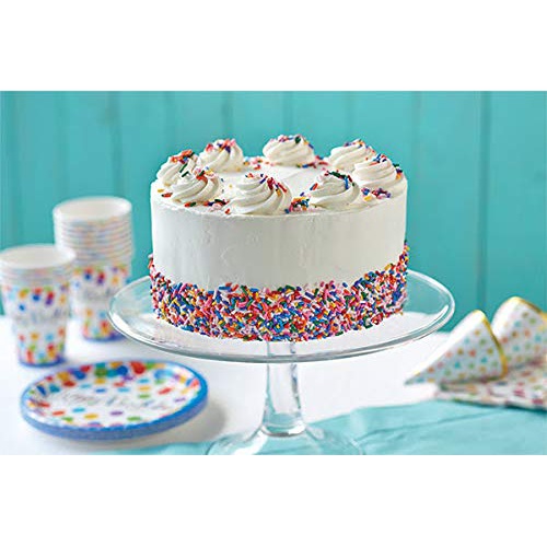  Sarahs Candy Factory Carnival Sprinkles Dessert Topping Decorating Set l Cake Sprinkles l Cupcake Sprinkles l Decorating Ice Cream in Resealable Container, 3Ib