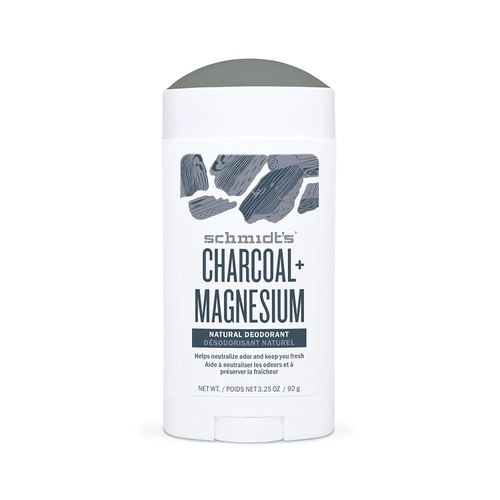  SCHMIDTS DEODORANT Charcoal Magnesium Deodorant, 3.25 OZ