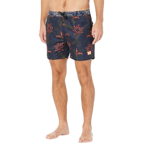  Scotch & Soda Short Length Printed Swim Shorts in Recycled Polyester