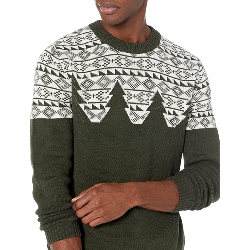  Selected Homme Snowden Jacquard Crew Neck Sweater