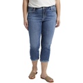 Silver Jeans Co. Plus Size Elyse Capris W43002EGX290