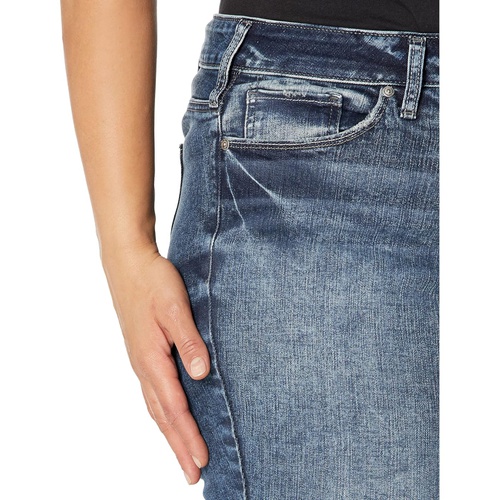  Silver Jeans Co. Plus Size Elyse Skinny Mid-Rise Skinny Leg W03116EGX427
