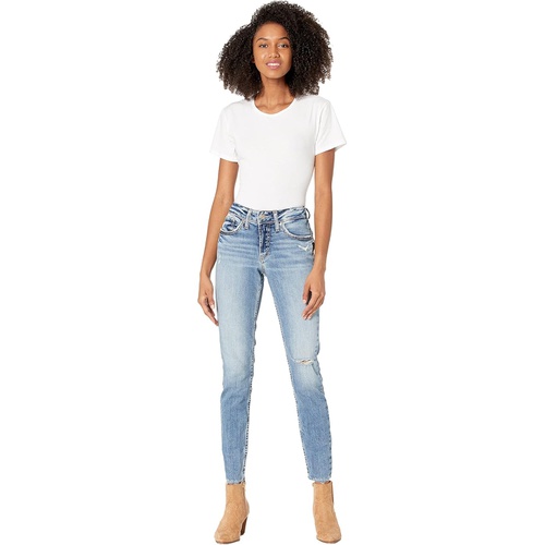  Silver Jeans Co. Suki Mid-Rise Skinny Jeans L93136EDK265