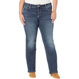 Silver Jeans Co. Plus Size Elyse Mid-Rise Slim Bootcut Jeans W03607EDB445