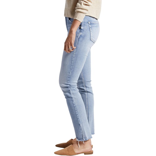  Silver Jeans Co. Most Wanted Mid-Rise Straight Leg Jeans L63413SCV112