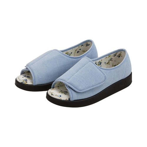  Silverts 15180 Extra Wide Adjustable Closure Open Toes for Indoor/Outdoor