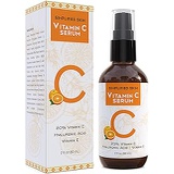 Vitamin C Serum 20% for Face & Eyes (2 oz). Anti Aging, Wrinkles, Acne & Dark Spot Remover Treatment with Hyaluronic Acid & VIT E. Best Antioxidant Facial Serum by Simplified Skin