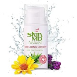 Skin MD Natural Shielding Lotion Skin MD Natural Face Cream, Moisturizer for Acne and Rosacea, 3.38 ounce with Pump