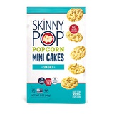 SkinnyPop Sea Salt Popcorn Cakes, Healthy Snacks, 5oz (Pack of 12)