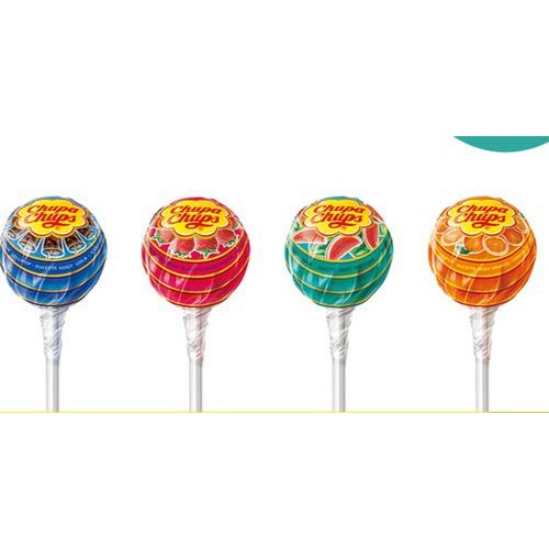  Chupa Chups 8 Flavors Lollipops- Bulk 6X6 Box - A Delicious Variety Freshly Packed By Snackadilly