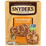 Snyders of Hanover Pretzels, Sourdough Hard Pretzels, 13.5 Ounce Box (Pack of 12)