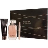Sofia by Sofia Vergara 3 pcs Gift Set Women (3.4 oz EDP Spray, 3.4 oz Shimmer Body Lotion, 0.33 oz (10 ml) EDP Spray