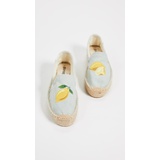 Soludos Lemons Smoking Slippers