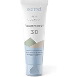 Sonrei Sea Clearly Premium SPF 30 Clear Face and Body Sunscreen Gel | UVA, UVB & Antioxidant Enriched, Reef Safe, UV Protection, Vegan, GMO & Gluten Free - 3.4 Fl Oz (1 Pack)