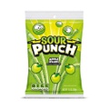 Sour Punch Straws, Chewy Apple Flavored Candy, 4.5 oz Bag, Pack of 12