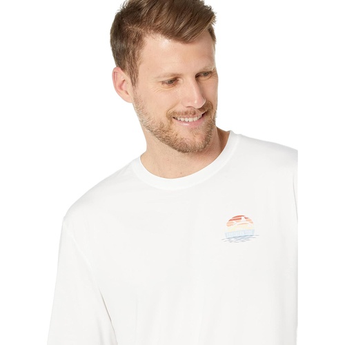  Southern Tide Long Sleeve Circle Sunset Perf Tee