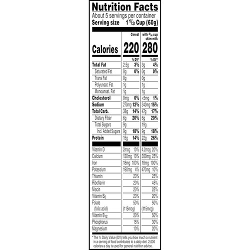  Kelloggs Special K Protein, Breakfast Cereal, Honey Almond Ancient Grains, A Good Source of 9 Vitamins and Minerals, 11oz Box(Pack of 10)
