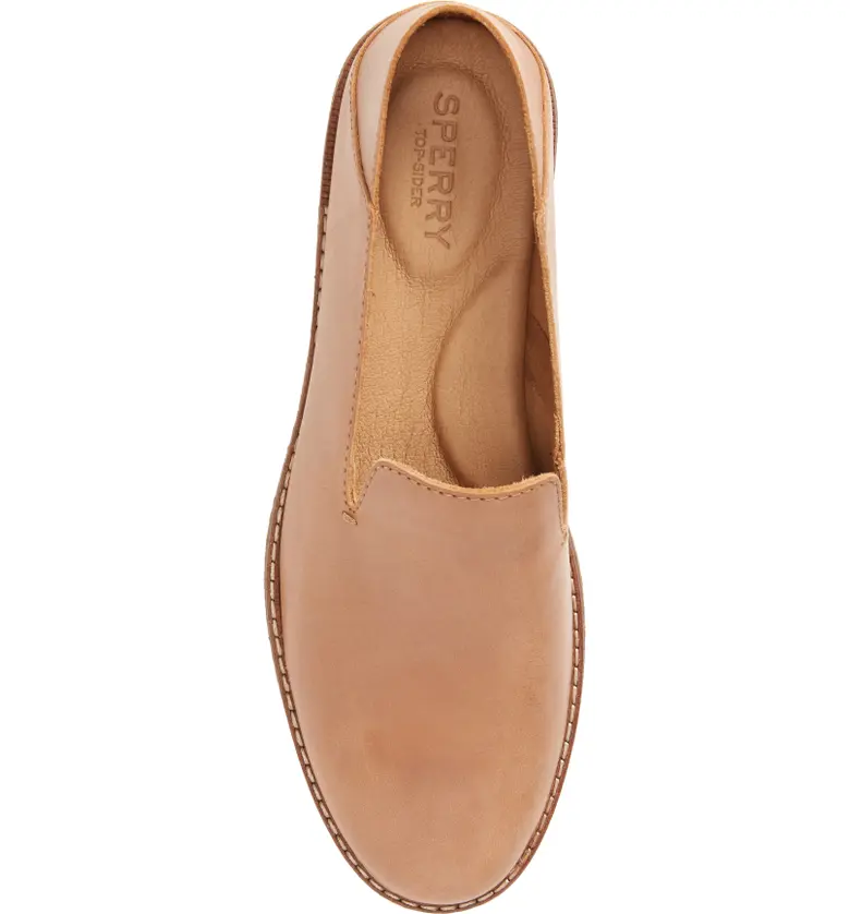 스페리 Sperry Seaport Levy Flat_TAN