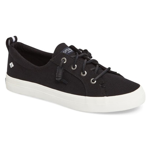 스페리 Sperry Crest Vibe Slip-On Sneaker_BLACK FABRIC