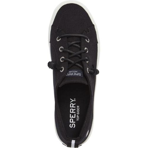 스페리 Sperry Crest Vibe Slip-On Sneaker_BLACK FABRIC