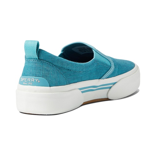 스페리 Sperry Pier Wave Hi Slip Two-Tone Chambray